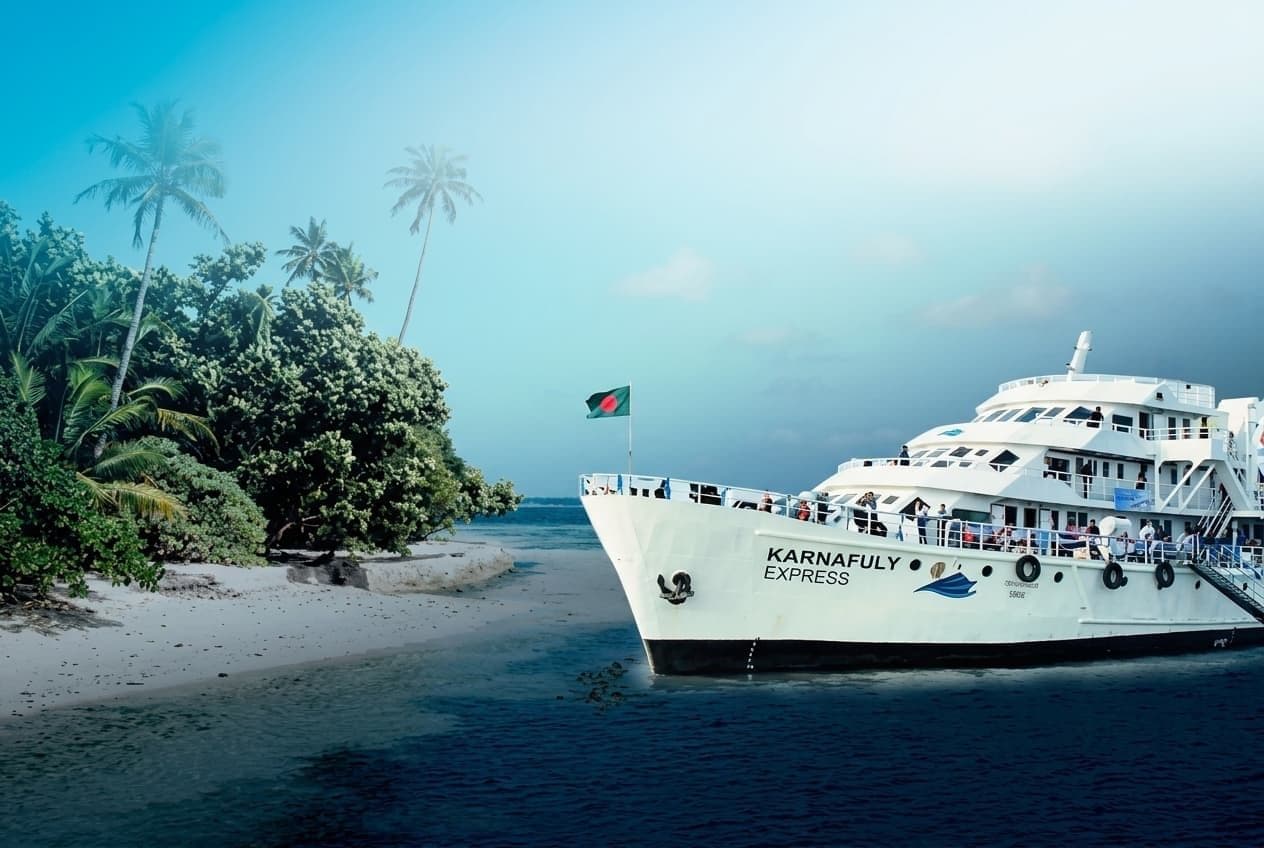 সেন্টমার্টিনগামী যাত্রীবাহী জাহাজের টিকিটের দাম, ডেক সিট ও কেবিনের ভাড়া